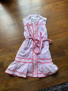 Boutique Vivian Sleeveless Tie Dress